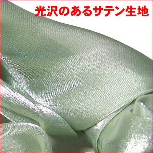 光沢サテン　ＢＩＧ シュシュ・ミント 1129-81　プレゼント ギフト | ブランド登録なし | 02