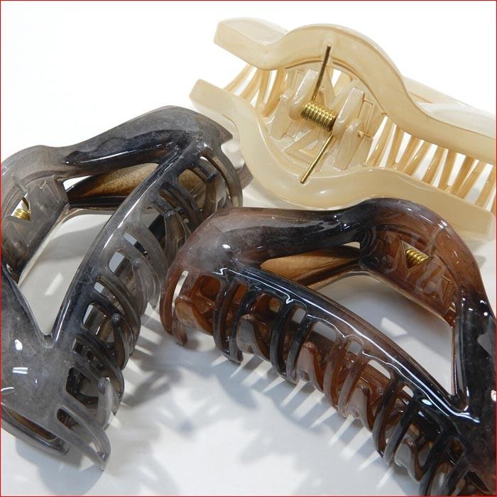 雲柄中抜きバンスクリップ 1223-262  (髪止め ヘアークリップ 髪飾り)　プレゼント ギフト | ブランド登録なし | 04