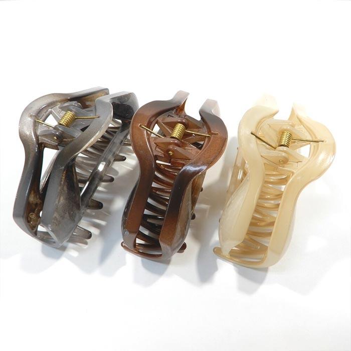 雲柄中抜きバンスクリップ 1223-262  (髪止め ヘアークリップ 髪飾り)　プレゼント ギフト | ブランド登録なし | 06