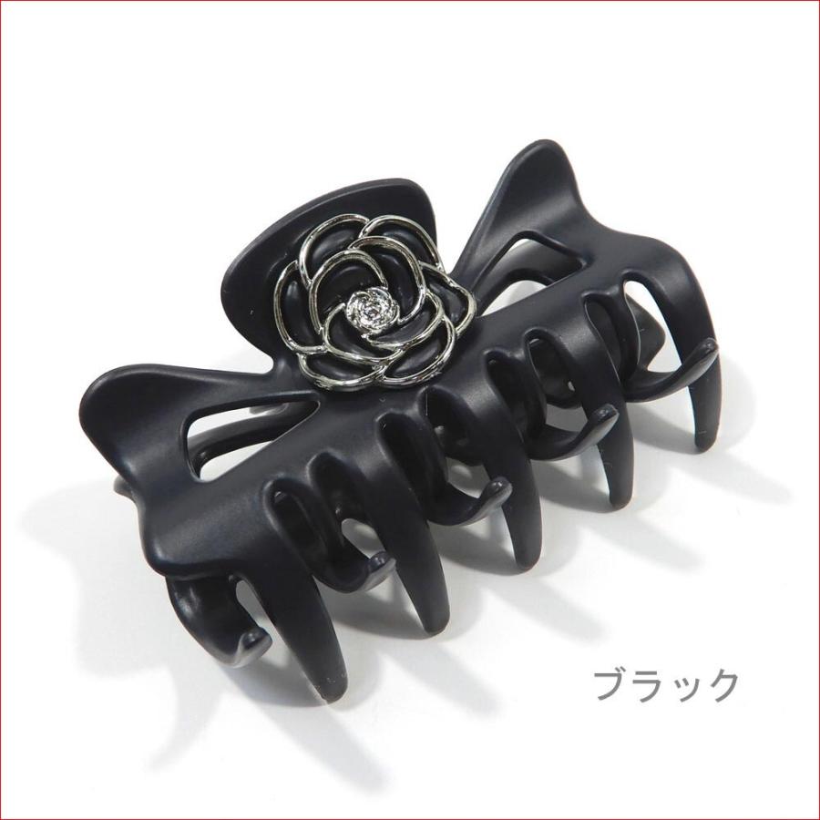マットカラーバラ バンスクリップ 9cm 1223-323  (髪止め ヘアークリップ 髪飾り)　プレゼント ギフト | ブランド登録なし | 06