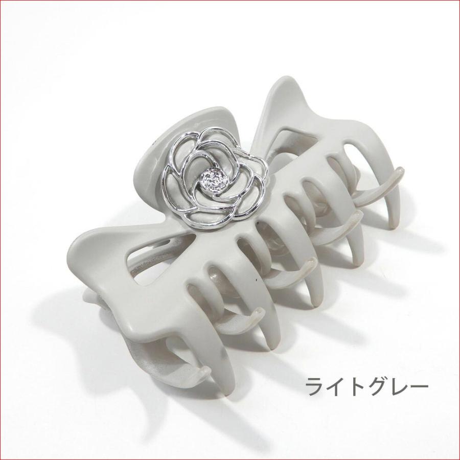 マットカラーバラ バンスクリップ 9cm 1223-323  (髪止め ヘアークリップ 髪飾り)　プレゼント ギフト | ブランド登録なし | 07