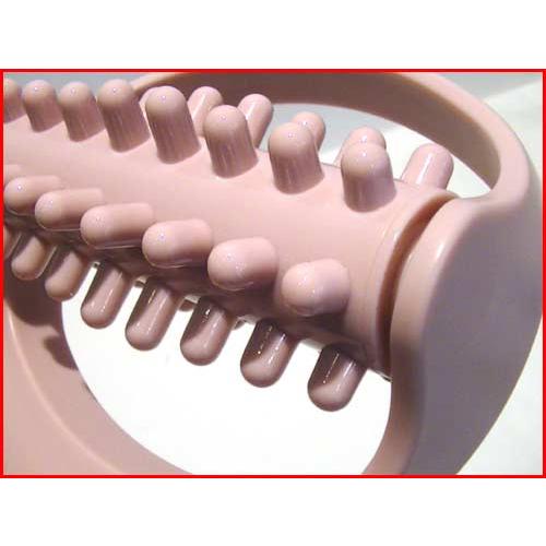 バスタブのヘリや底にくっつけてマッサージ  リラックス バスローラー  足裏 肩 腰 マッサージ ツボ 電池不要・ ピンク 1628-07　プレゼント ギフト | ブランド登録なし | 04