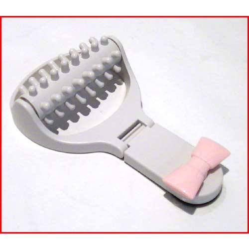 バスタブのヘリや底にくっつけてマッサージ  リラックス バスローラー  足裏 肩 腰 マッサージ ツボ 電池不要・グレー 1628-08　プレゼント ギフト | ブランド登録なし | 07