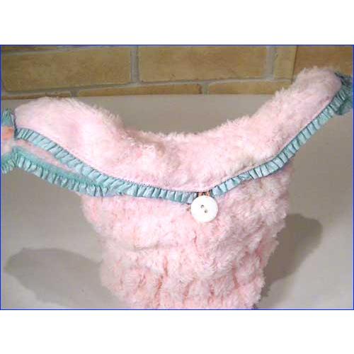 マーナ　子供用 ドライタオルキャップ　マイクロファイバー　ふんわりウサギ（頭囲４０センチ） 1630-25　プレゼント ギフト | ブランド登録なし | 01