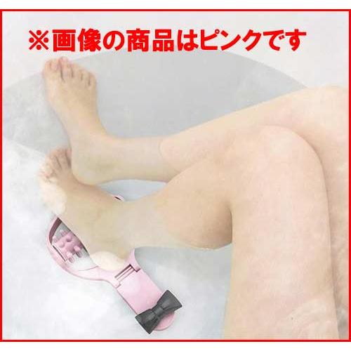 バスタブのヘリや底にくっつけてマッサージ 2420円⇒SALE   リラックス バスローラー  足裏 肩 腰 マッサージ ツボ 電池不要・グレー 1728-08 | ブランド登録なし | 09