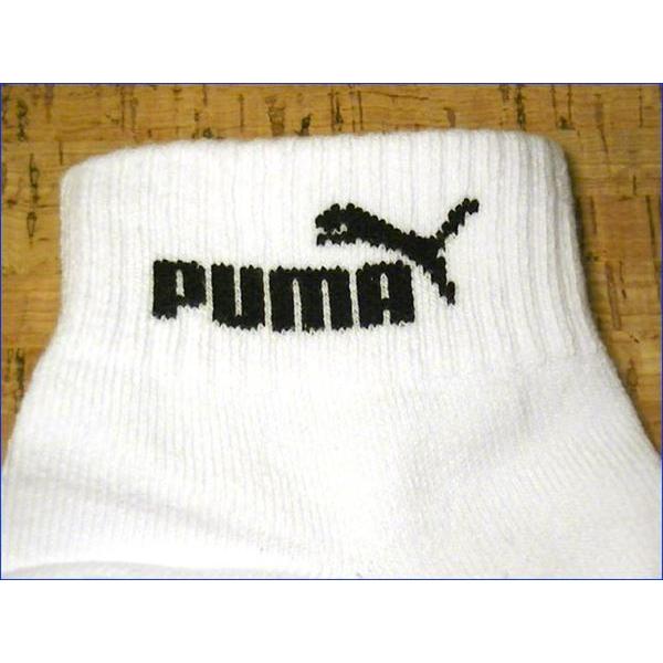 メンズソックス プーマ ソックス ホワイト ３足・26-28cm Ｌサイズ 1829-17　プレゼント ギフト | PUMA | 04