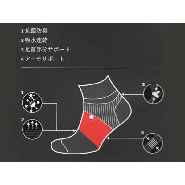 メンズソックス プーマ 吸水 速乾 消臭 ショートソックス 26-27cm・ブラック ２足 1829-41　プレゼント ギフト | PUMA | 04