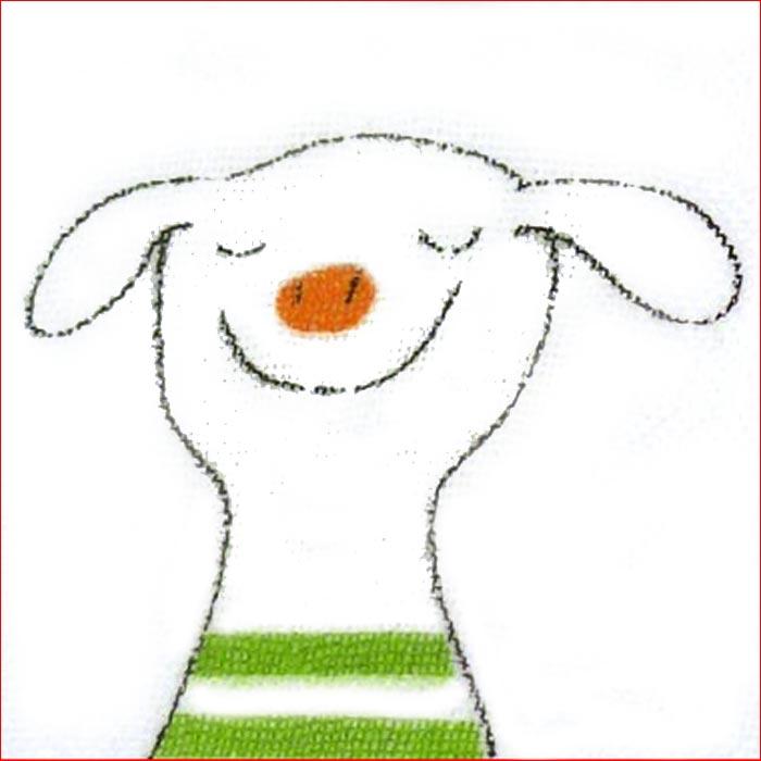 バスタオル　２重ガーゼ 薄生地  かわいいブタさんがいっぱい ベビー 子供 シーツ タオルケット・グリーン 1914-04 | ブランド登録なし | 03