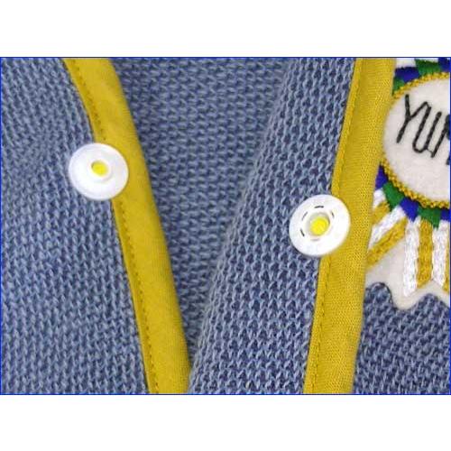 ベビー　バスローブ タオル地 サイズ７０〜８０cm・ブルー　今治タオル 認定番号：第2017-1647号 2015-03　プレゼント ギフト | ブランド登録なし | 05