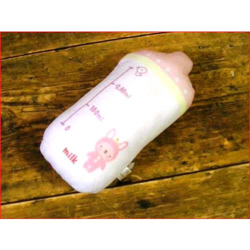 ベビー マスコット ★1320円→特価  ほ乳瓶型 [セール] 女の子　アナノカフェ ベビーミルク マスコット ラビット ピンク 2019-23　プレゼント ギフト | ブランド登録なし | 04