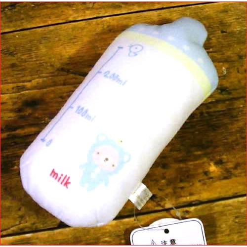 ベビー マスコット ★1320円→特価   ほ乳瓶型 アナノカフェ ベビーミルク マスコット ブルー 男の子 2019-24　プレゼント ギフト | ブランド登録なし