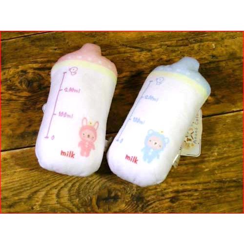 ベビー マスコット ★1320円→特価   ほ乳瓶型 アナノカフェ ベビーミルク マスコット ブルー 男の子 2019-24　プレゼント ギフト | ブランド登録なし | 05