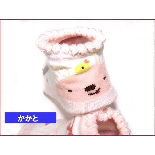 新生児 ベビー ソックス 靴下  日本製 　シューズ風デザイン・ピンク 2019-37　プレゼント ギフト | ブランド登録なし | 02