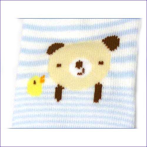 ベビー ソックス ベビー マスコット ★1320円→特価  「SALE]　アナノカフェ　耳付きなので楽々 男の子向き　靴下・ブルー 2019-49 | ブランド登録なし | 02