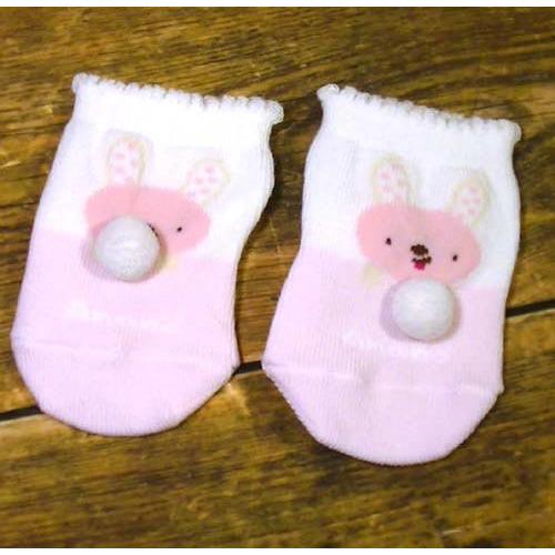 新生児 ベビー ソックス アナノカフェ 靴下 ピンク 2019-53  (モンスイユ モン・スイユ)　プレゼント ギフト | ブランド登録なし