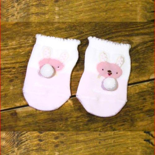 新生児 ベビー ソックス アナノカフェ 靴下 ピンク 2019-53  (モンスイユ モン・スイユ)　プレゼント ギフト | ブランド登録なし | 04