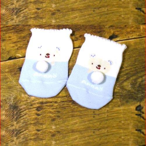 新生児 ベビー ソックス アナノカフェ 靴下 ブルー 2019-54  (モンスイユ モン・スイユ)　プレゼント ギフト | ブランド登録なし | 04