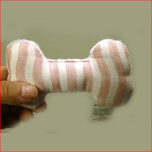 Ｐｏｎちゃんベビー SALE  骨型　ガラガラ ピンク 日本製 今治タオル 2021-17　プレゼント ギフト | 今治タオル | 01