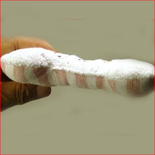 Ｐｏｎちゃんベビー SALE  骨型　ガラガラ ピンク 日本製 今治タオル 2021-17　プレゼント ギフト | 今治タオル | 02