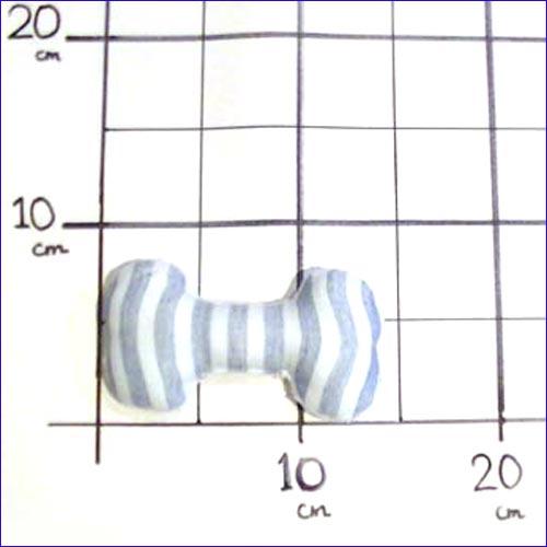 Ｐｏｎちゃんベビー 骨型　ガラガラ  SALE  男の子向き　ブルー 日本製 今治タオル 2021-18　プレゼント ギフト | 今治タオル | 06