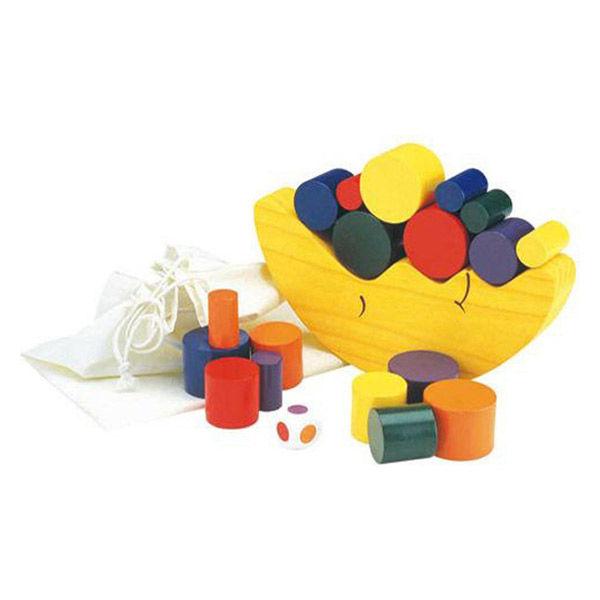 お月さま バランスゲーム 木製 おもちゃ 積み木 2029-14　プレゼント ギフト | エド・インター | 01