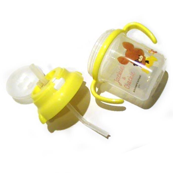 ミールタイム クマ ストローマグ　セール　２００ミリリットル イエロー 2031-09　プレゼント ギフト | ブランド登録なし | 01