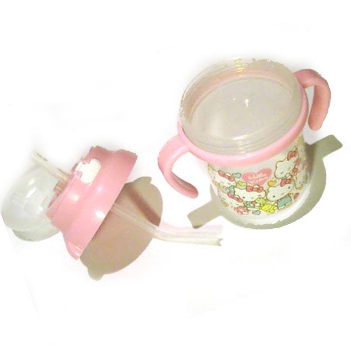 ハローキティ ストローマグ 水筒　２００ミリリットル ピンク 2031-10　プレゼント ギフト SALE | ハローキティ | 01