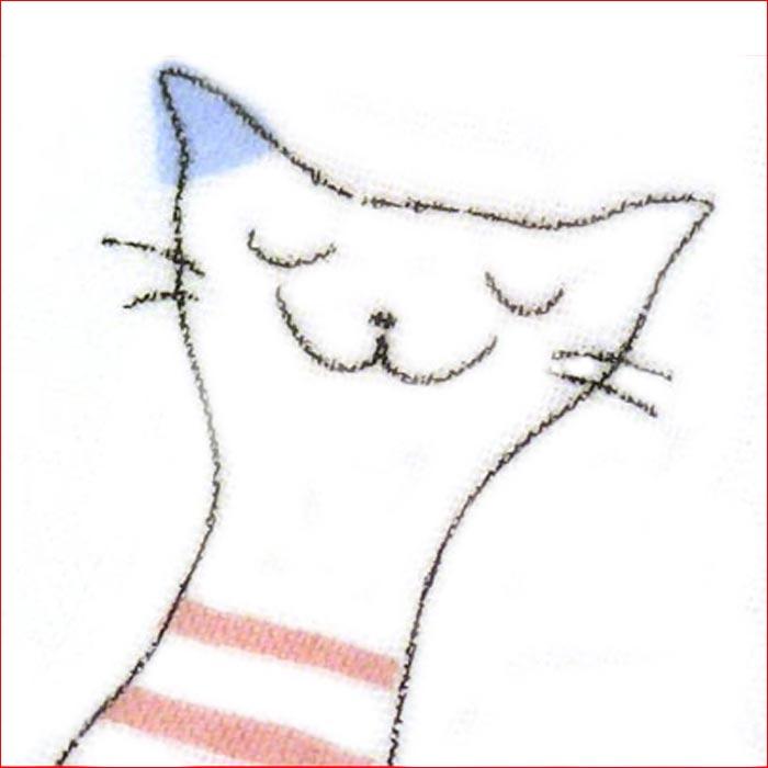 ２重ガーゼ 薄生地 バスタオル　かわいいネコちゃんがいっぱい ベビー 子供 シーツ タオルケット・ピンク 2114-01　プレゼント ギフト |  | 03