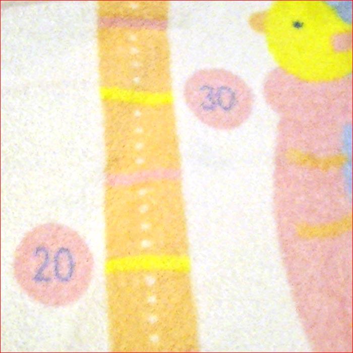 身長計付き バスタオル キリンの親子・ゾウさんの親子 ベビーギフト 出産祝い 2114-062　プレゼント ギフト | 今治タオル | 06