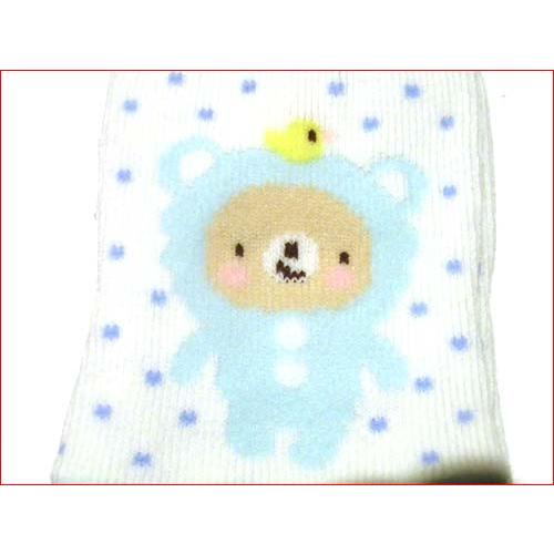 新生児　ソックス ベビー 着ぐるみ柄 靴下 ブルー 2119-40 | ブランド登録なし | 01