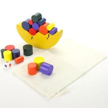 お月さま バランスゲーム 木製 おもちゃ 積み木 2129-14 | エド・インター