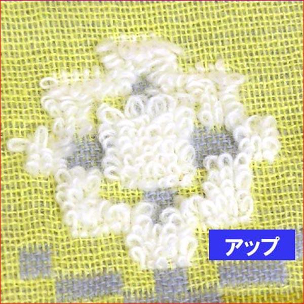 シビラ ブランド  レディース タオルハンカチ ミニタオル 花柄・イエロー 2213-08　プレゼント ギフト | Sybilla | 04