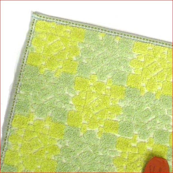 シビラ ブランド  レディース タオルハンカチ ミニタオル 花柄・グリーン 2213-11　プレゼント ギフト | Sybilla | 02