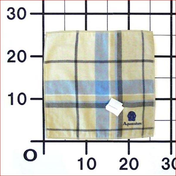 アクアスキュータム ブランド ガーゼ タオルハンカチ 2216-05　プレゼント ギフト | Aquascutum | 05