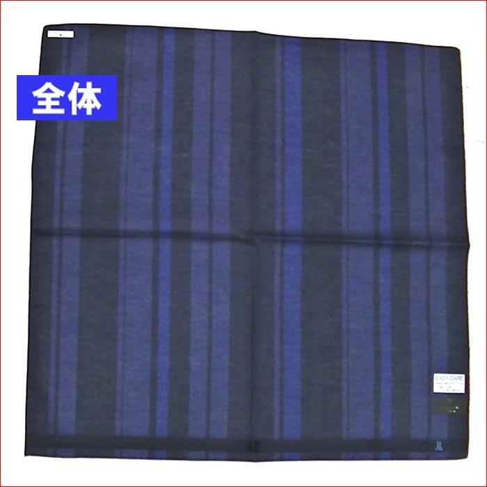 ランバン LANVIN メンズハンカチ 形態安定加工　ハンカチ 日本製・ネイビー 2216-56　プレゼント ギフト | ブランド登録なし | 01