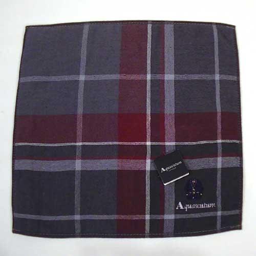 アクアスキュータム ガーゼミニタオル・グレー 2219-06　プレゼント ギフト | Aquascutum