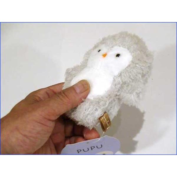 ふくろうのぬいぐるみ　1078円⇒特価・グレー 2329-06　プレゼント ギフト | ブランド登録なし | 02
