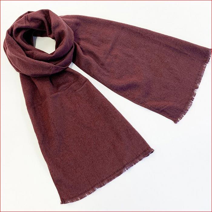 起毛 無地 なめらかあったかマフラー　日本製 専用パッケージ入り 2423-015 |  | 03