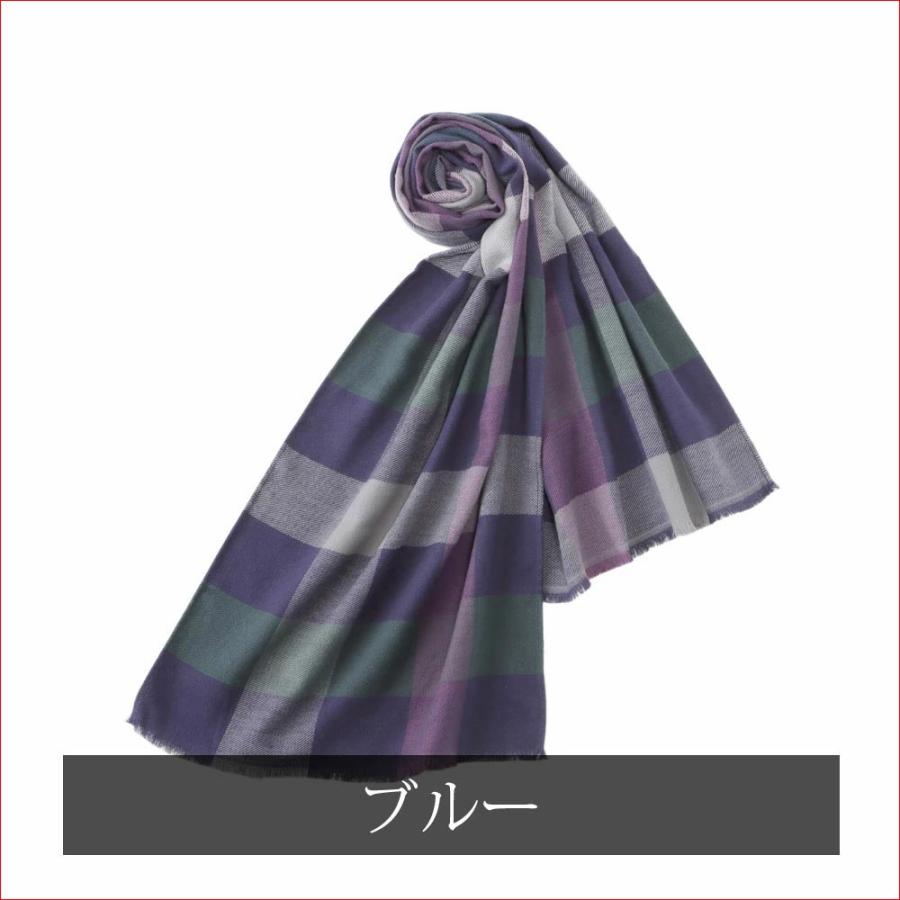 チェック マフラー　起毛加工 日本製 今治コットン 吸水性抜群 チクチクしない ふんわり ストール 箱入り  プレゼント 冬のギフト 2423-115 | ブランド登録なし | 08