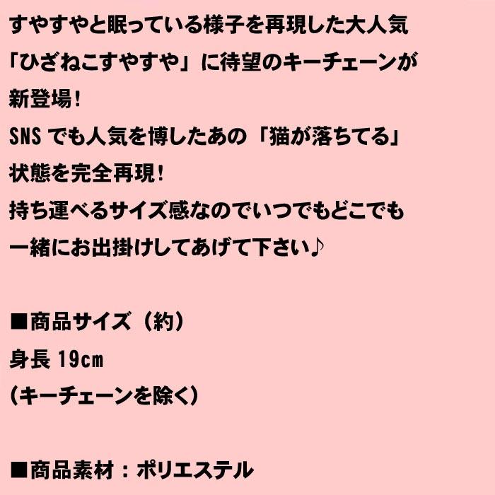 ひざねこすやすや キーチェーン キーホルダー：ハチワレ 2429-13 |  | 05