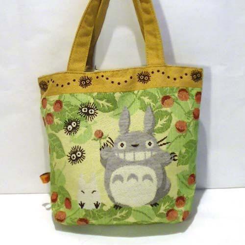 永遠の定番 となりのトトロ ゴブラン織り トートバッグ 森いちご 02 郵便なら送料275円 Gestoci Ci