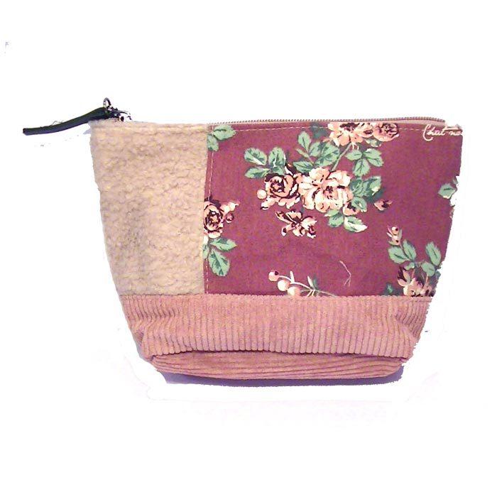 ３素材のパッチワーク 舟型 化粧ポーチ ピンク 0413 01 プレゼント おしゃれ かわいい 母の日 敬老の日 0413 01 おしゃれ雑貨 Tkコレクション 通販 Yahoo ショッピング