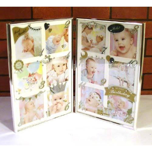 フォトフレーム 写真立て １２ヶ月 ベビー フォトフレーム シルバー 0719 23 クリスタルがいっぱい 出産祝い 誕生日 子供 男の子 女の子 0719 23 おしゃれ雑貨 Tkコレクション 通販 Yahoo ショッピング