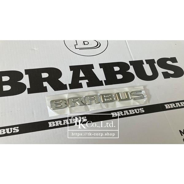 【即納!!在庫有】BRABUS リア エンブレム 正規品 Gクラス W463A Sクラス W223｜tkcoltd｜02