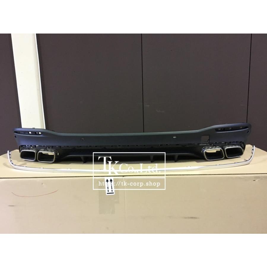 即納!!在庫有り】X167 AMG GLS63 リアディフューザー＆マフラーエンド