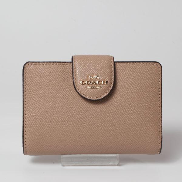 COACH 送料無料 Medium Corner Zip Wallet コーチ レザー