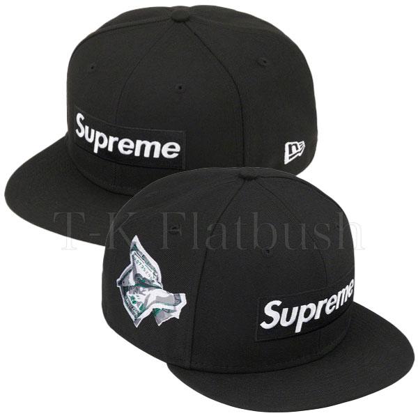 Supreme Money Box Logo New Era Black 7 3/8 シュプリーム マネー ボックスロゴ ニューエラ サイズ
