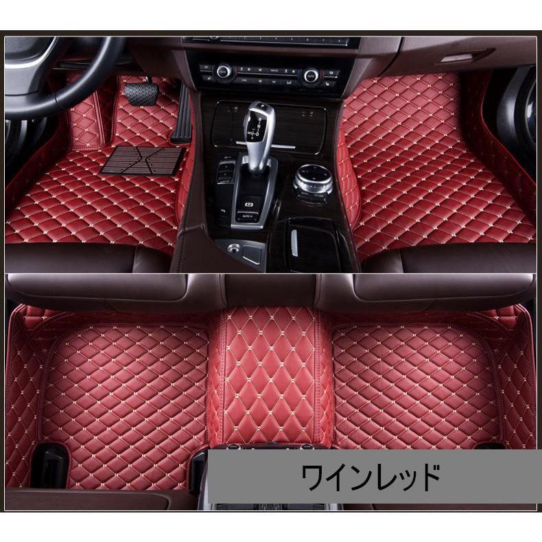 期間限定送料無料 トヨタ クラウン180系 専用 フロアマット皮革フロアマット洗いやすいカーペット