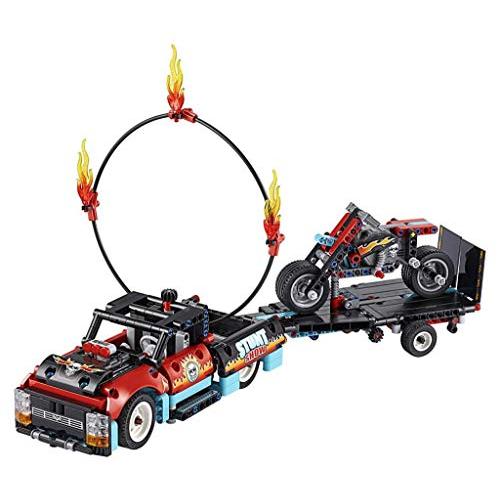 クリアランス純正 レゴ(LEGO) テクニック トラックとバイクのスタントショー 42106