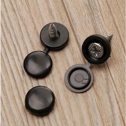 50個セット 装飾用セルフタッピングネジカバー 耐久性プラスチック (ねじ別売り) | ブランド登録なし | 07